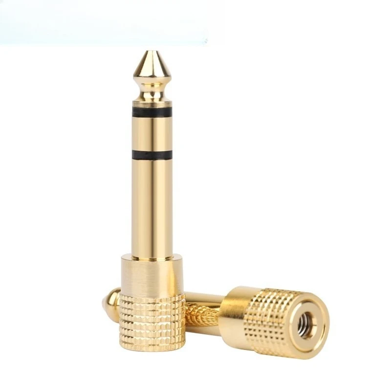 

C2114 Audio Converter Head 3.5 Stereo Jack to 6.35 Headphone Adapter