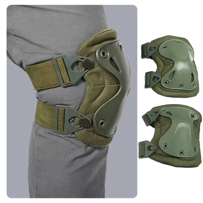 

1 Pair Professional Thicken Knee Pads Knee Sleeve Support Highly Elastic Knee Protector for Rollerblading Skateboard