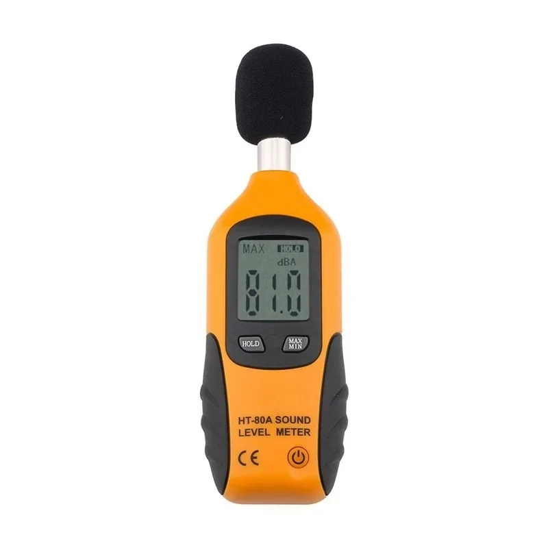 HT-80A noise meter decibel detection instrument noise tester sound sound level meter household volume measuring instrument