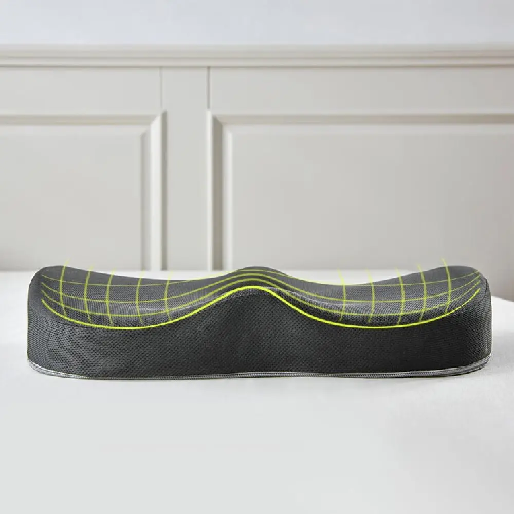 

Эргономичная подушка для сиденья от геморроя, однотонная подушка для стула для длительного сидения, нескользящая удобная подушка для автомобильного сиденья