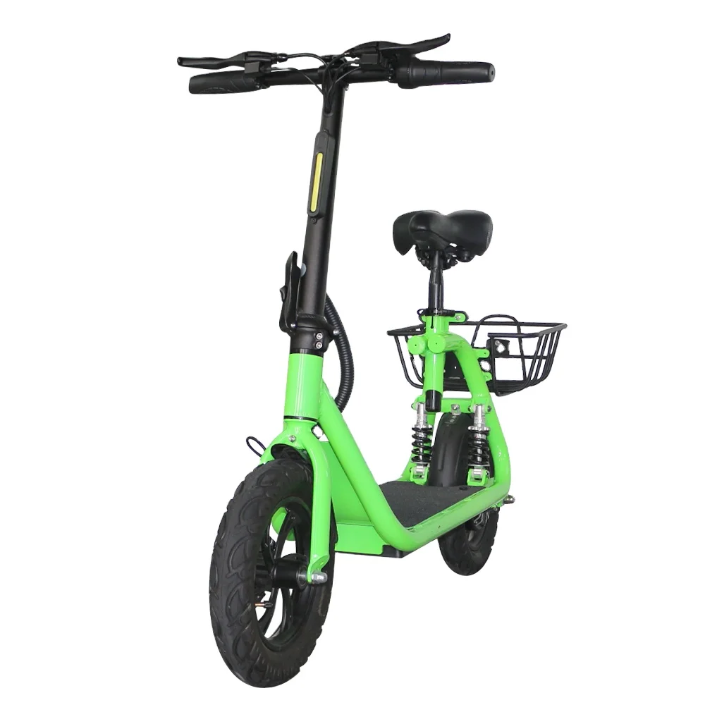 Foldable 12 Inch Cheap Scoo ter 36V 350W E Scoo ter Electric Bike with Seat