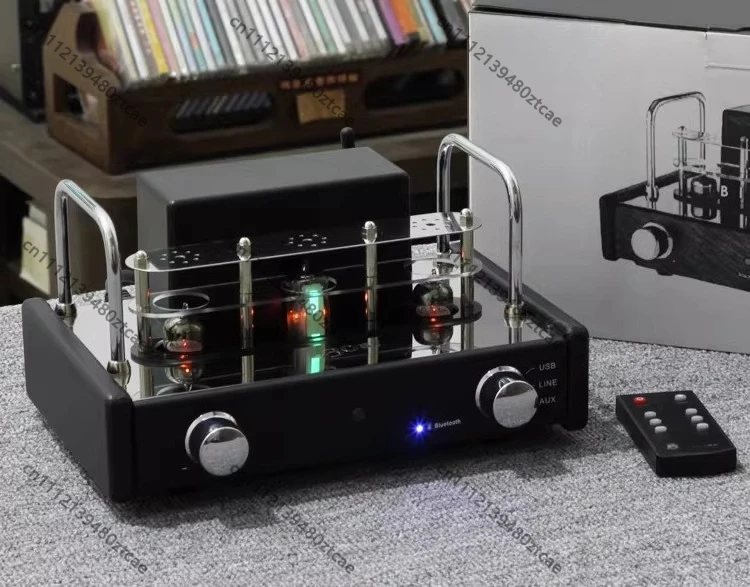 Mini Bluetooth Amplifier Compact Desktop Stereo Set High Fidelity Sound For Personal Use