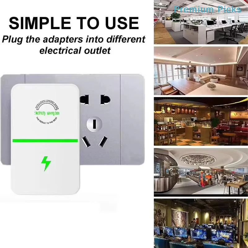 portableIntelligent Household Power Saver Smart Electricity Saving Box High Efficiency Energy Saving Device for Small Business