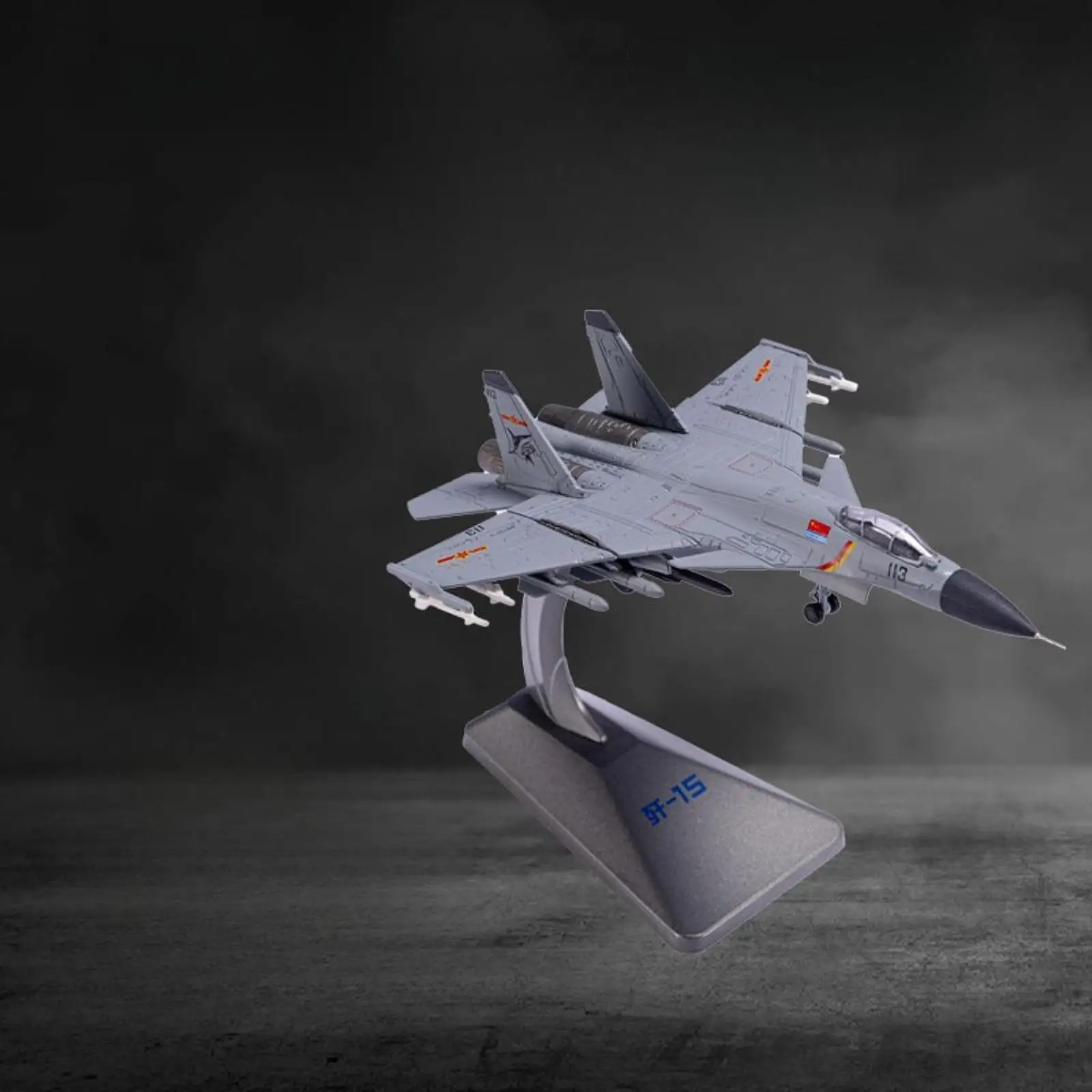 1:144 Fighter Jet Model, Realistic Alloy Aircraft Simulated Aviation Commemorate Metal Fighter Model,