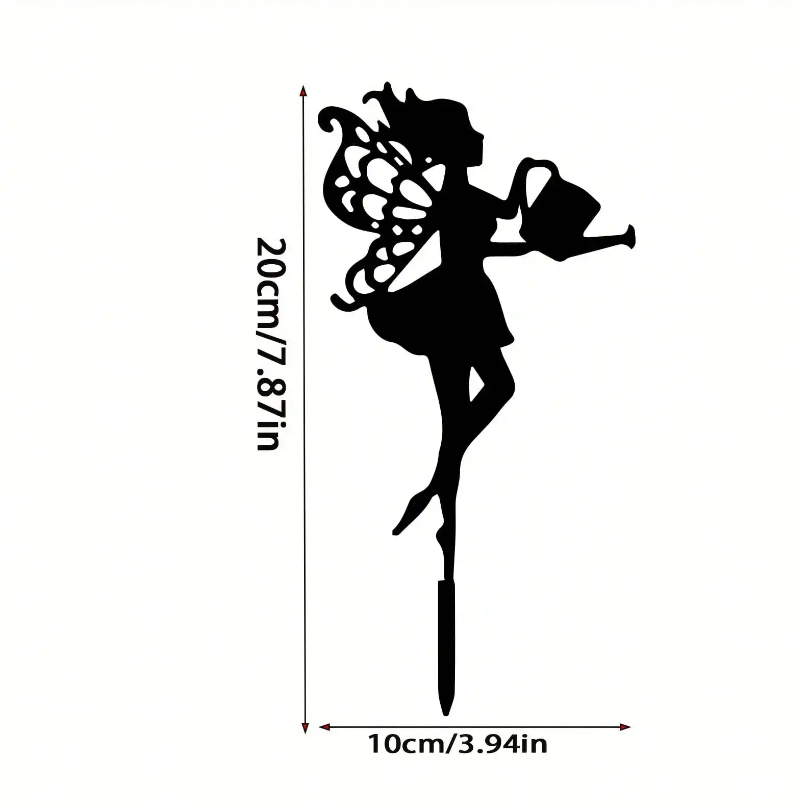1pc Metal A Fantasy-Style Iron Garden Ornament, Suitable for Outdoor And Indoor Decoration, No Electricity Required.