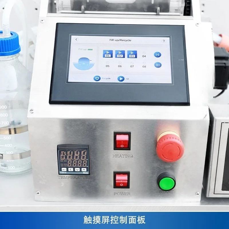 Automatic honey strip double-head peristaltic pump, filling and sealing machine