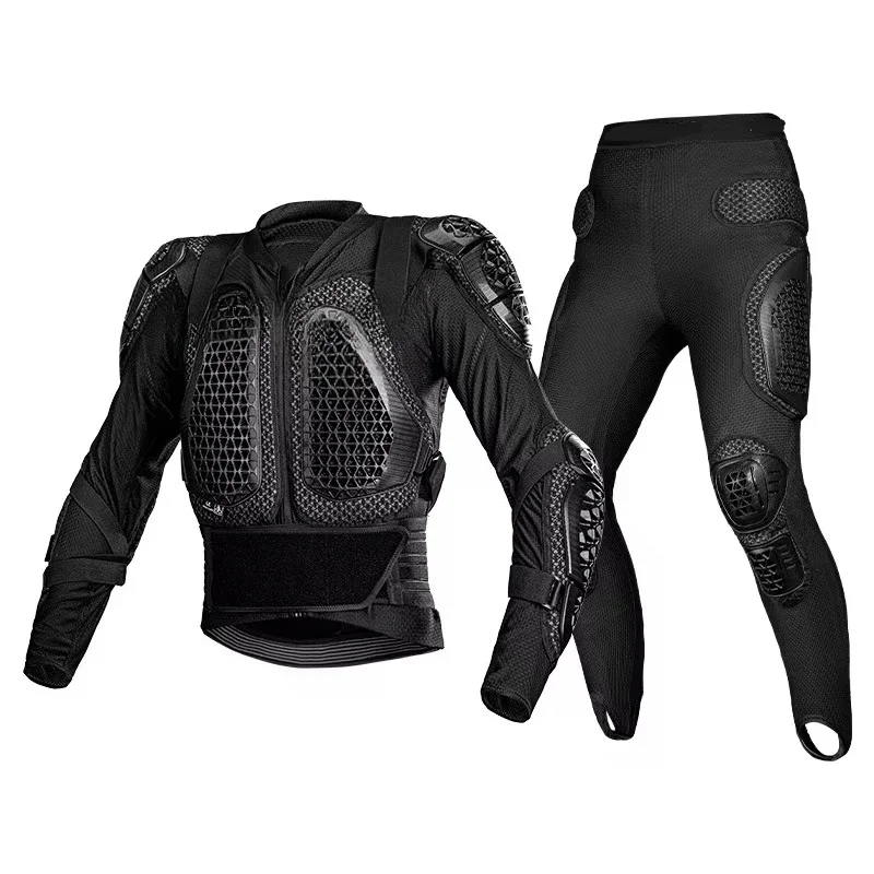 

Outdoor bicycle motorcycle armored suit pants suit off-road racing sports safety equipment anti-drop protection