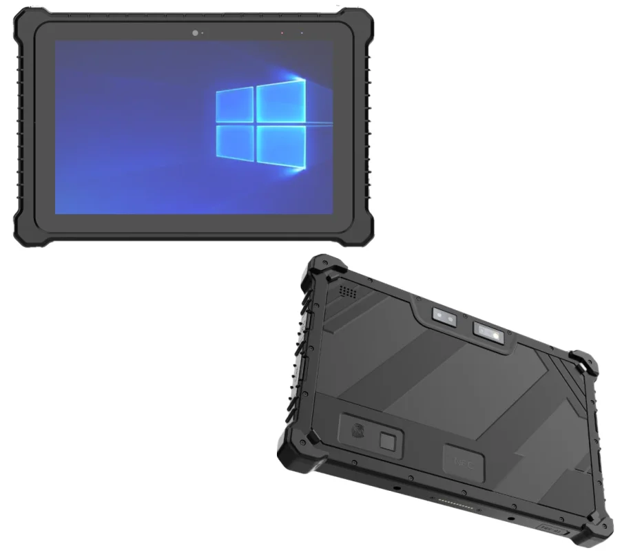 10.1 Inch Windows 10 Industrial Rugged Tablet 8GB 128GB IP67 6000mAh N5100 i5 10210Y Capacitive Touch 4G WiFi GPS HDMI RS232 USB