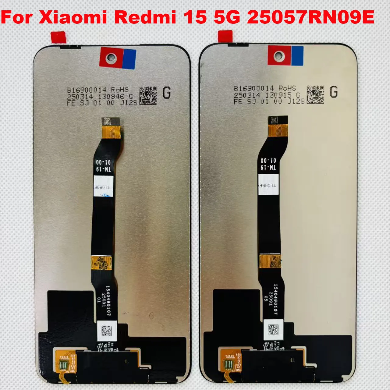 6.9'' Original New 144Hz For Xiaomi Redmi 15 4G 25062RN2DA Redmi