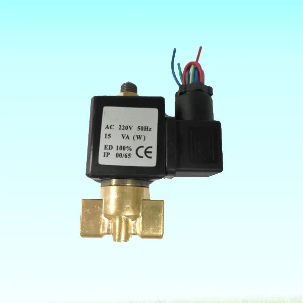 Air Compressor Part Hydraulic Water Solenoid Valve Gas 1 Piece KAST 00126149 Solenoid Valve High Temperature Plastics and Cooper