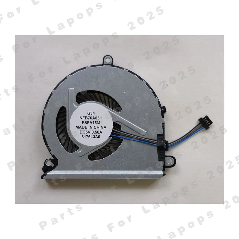 Ventilador de refrigeración de CPU nuevo para Lenovo V310 V310-14IKB V310-14ISK V310-15ISK G34 E42-80 E42-70, NFB76A05H FSFA15M 856359-001, 1 unidad