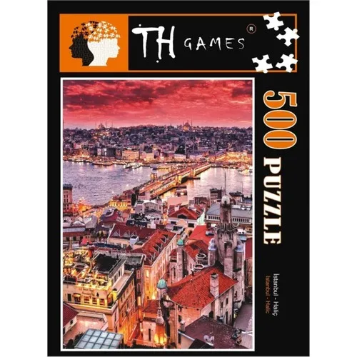 TH Games 500 Piece Boxed Istanbul Estuary Puzzle 48x68 cm