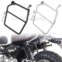 Portaequipajes trasero izquierdo, alforja lateral para bolsa de maletero, soporte para bolsa de maletero lateral para Honda Monkey 125 Z125 2018-2024