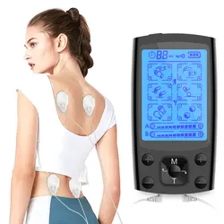 Masaje eléctrico TENS electroacupuntura EMS, para el cuerpo estimulador muscular, masajeador muscular, alivio del dolor, fisioterapia eléctrica Tens