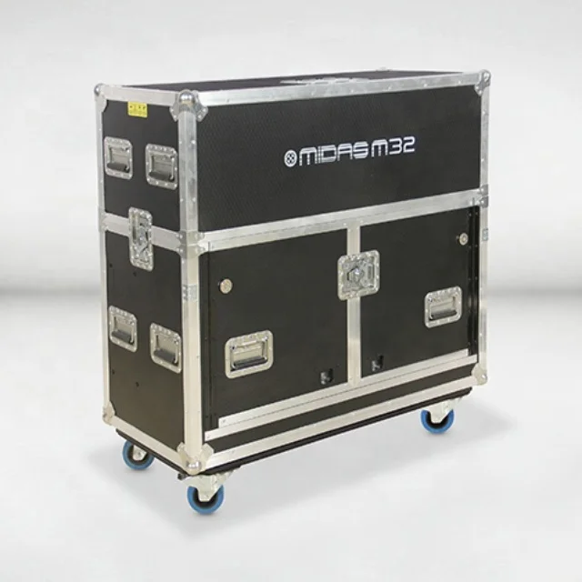 Hydraulic Rod Double Display Stand Lifting Removable Aviation Flight Case Professional Factory