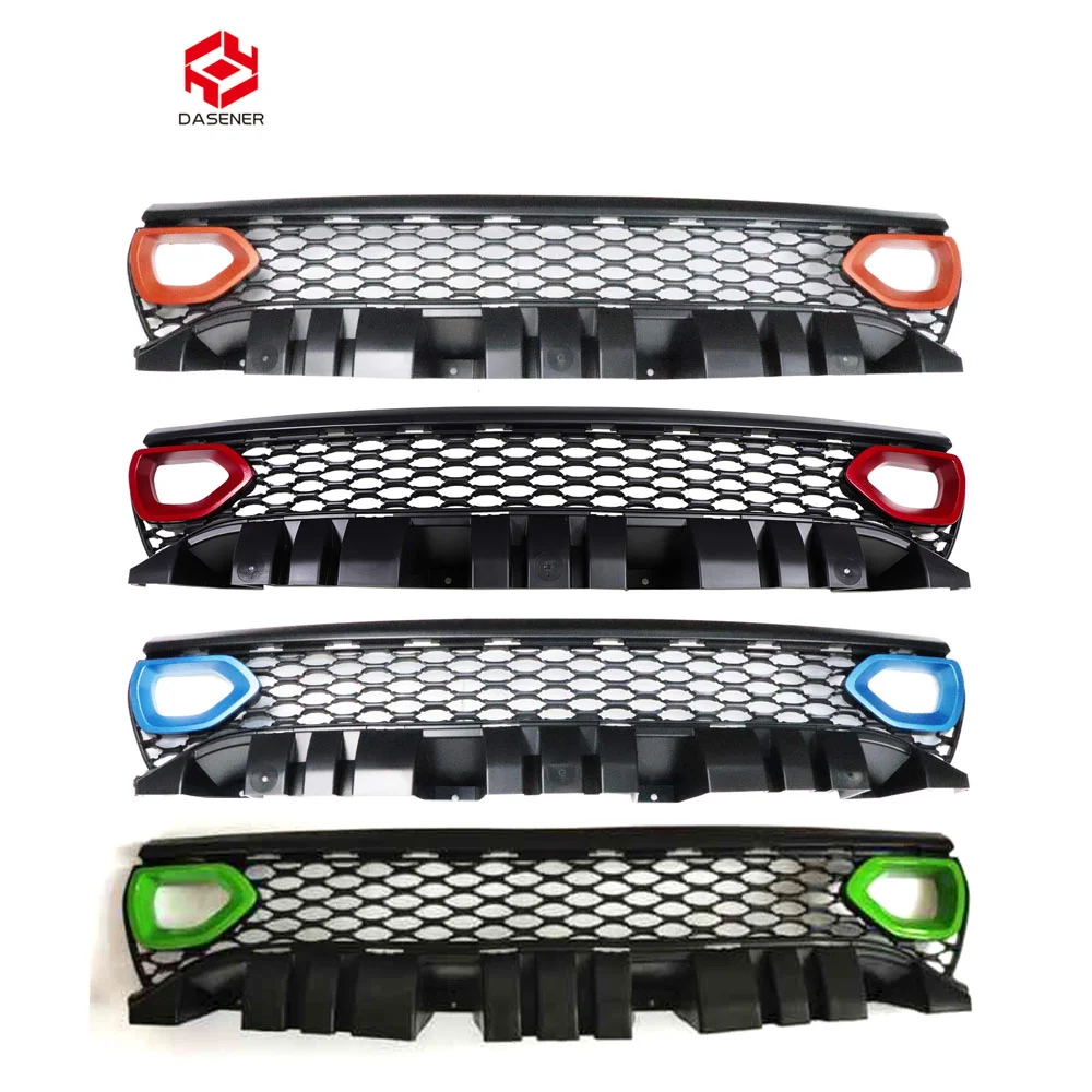 HongHang Manufacture Auto Accessories Car Parts, ABS Pack Front Grill Upper Grille For Dodge Charger Scat 2015 2019