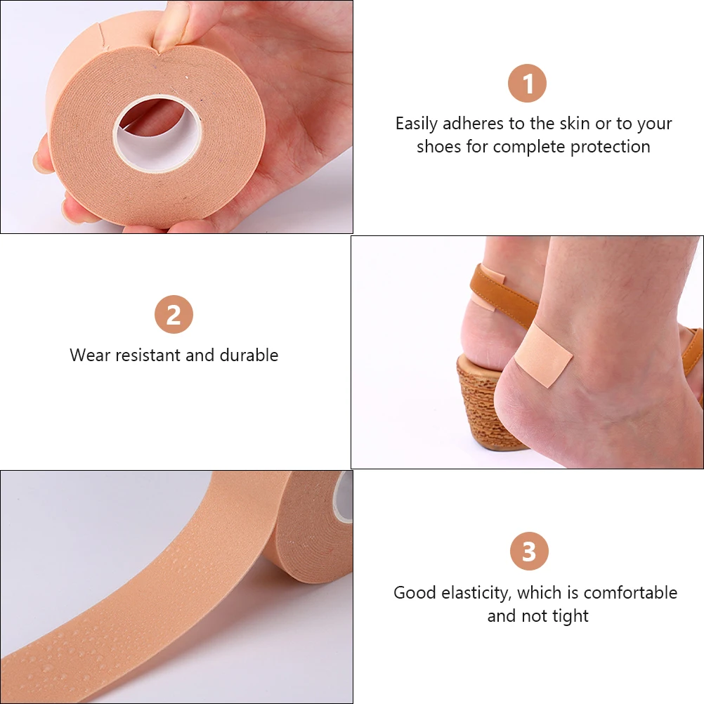 

12 Pcs Gel Wear Pad Heel Plasters Pe Foam Protectors Anti-wear Stickers