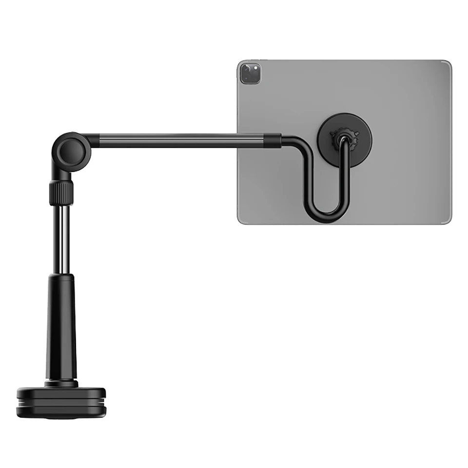 Magnetyczny uchwyt na tablet z długim ramieniem do iPada Pro Air Mini Galaxy Tab Xiaomi Lenovo 4-13 cali, uchwyt na tablet i telefon do łóżka — zdjęcie produktu 7