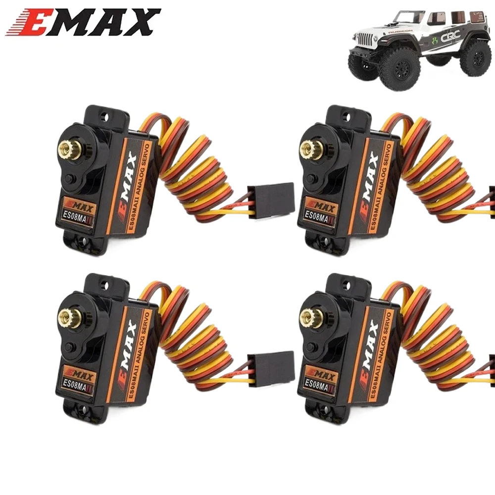 EMAX ES08MAII ES08MD II Metal GEAR Digital 12g Servo up sg90 ES08A ES08MA MG90S TREX 450 Hubschrauber Flugzeug Rc Roboter
