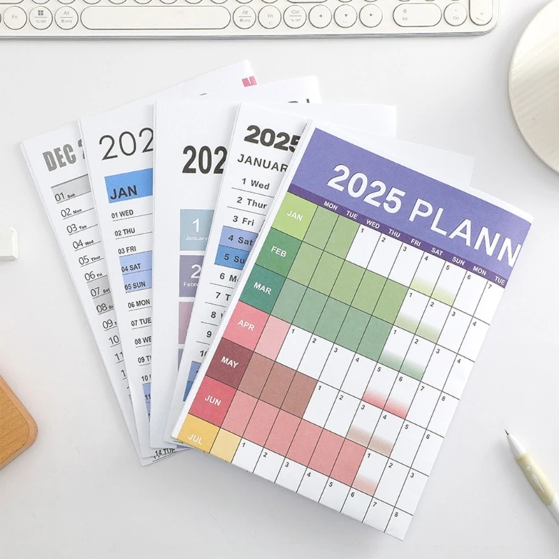 2025 Yearly Planner Calendar Family Home Planner Calender 2025 Full Year Planner Calendar 74x52cm from 01.2025-12.2025