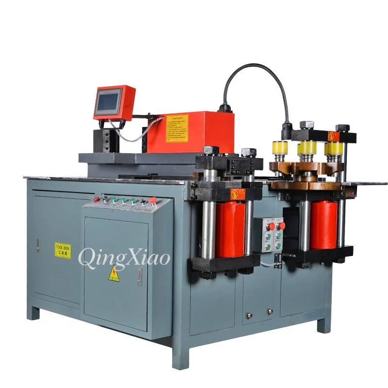 3 In 1 Multifunctional Hydraulic Busbar Machine For Copper Aluminum Plate Cutting Punching Bending Electrical Construction Work
