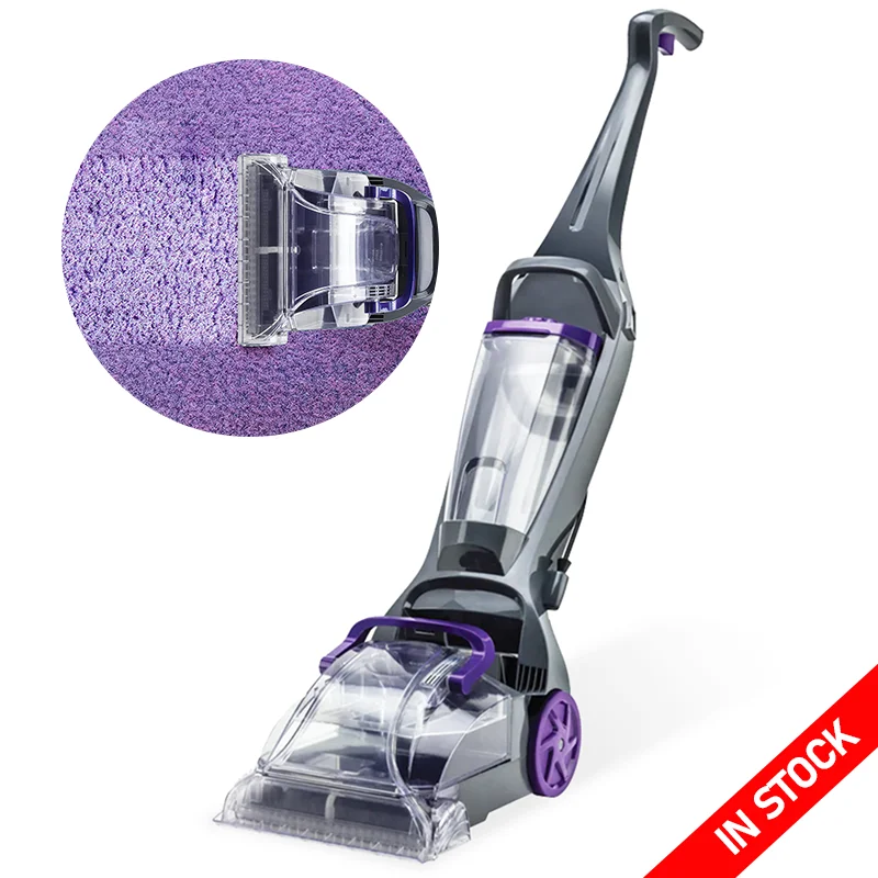 800W High Power Wet And Dry Carpet Cleaner Spray Water Strong Suction Carpet Washing Machine For Home Rugs Sofa Spot Cleaning