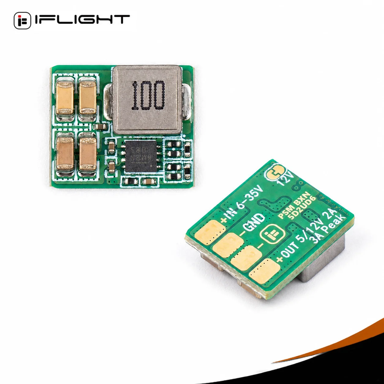 10PCS IFlight Micro 2S to 8S BEC Voltage Regulator Module 5V 2A 12V 3A for RC FPV Racing Drone PSM BXN 5D2UD6