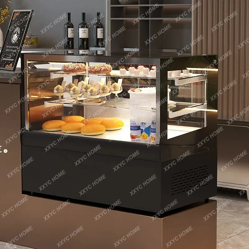 Y Display cabinet Small dessert display cabinet, fruit fresh-keeping cabinet bar counter commercial