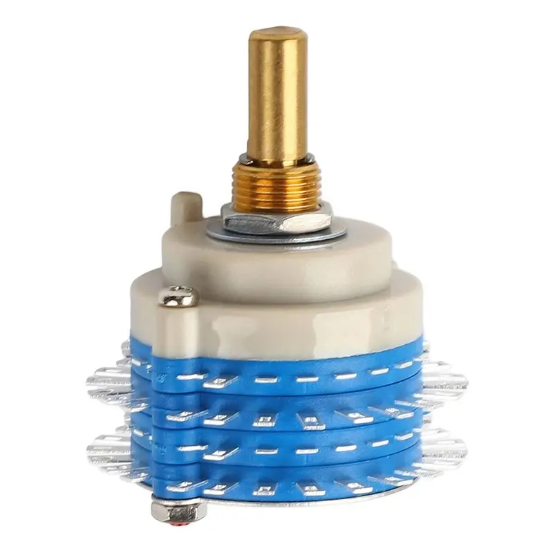 

AT82-Rotary Switch 6Mm Shaft Diameter For Electronics 24 Step Design 20Mm Shaft Length Made-Before-Break Mechanism