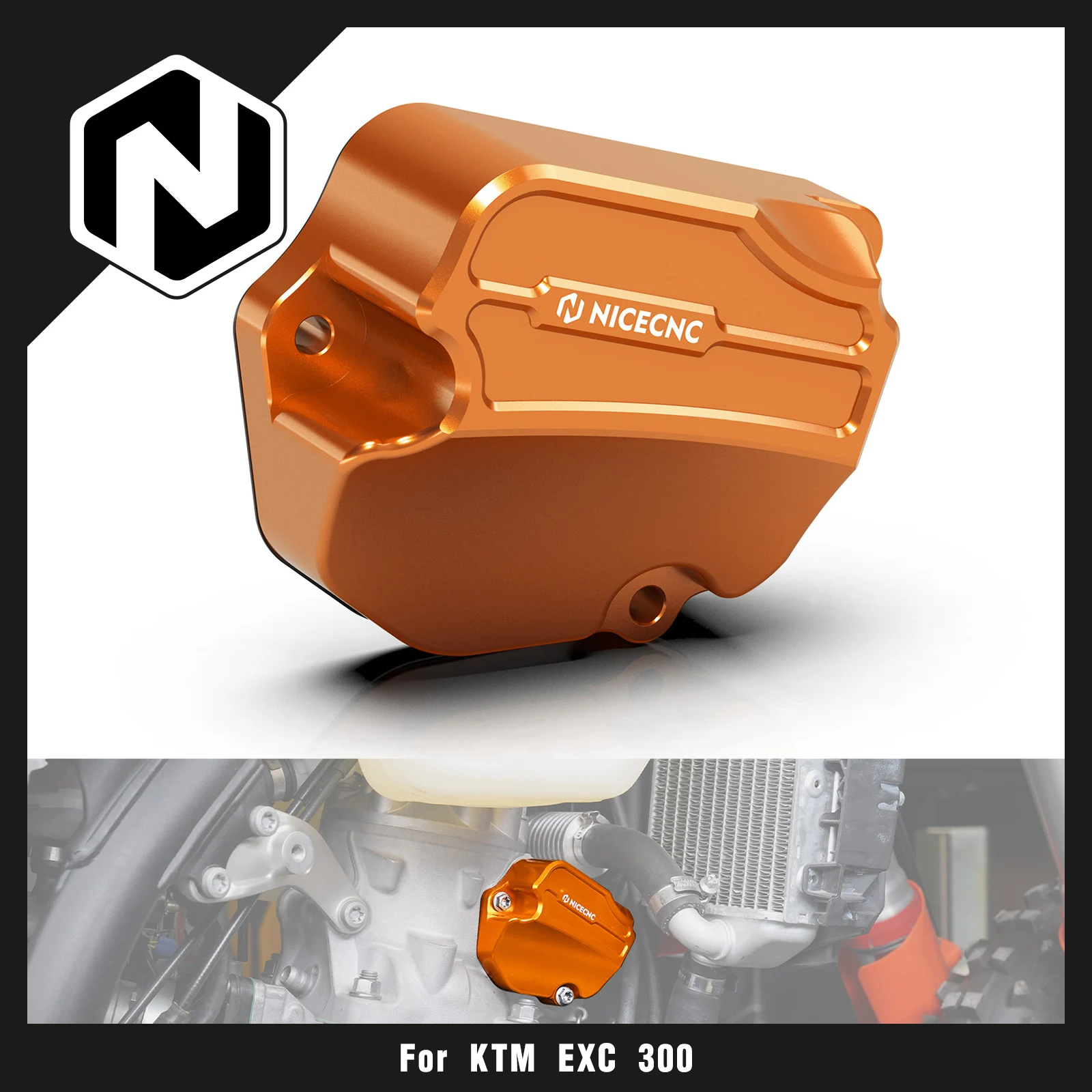 

For GasGas EC 300 EC250 EX 300 EX250 MC 250 MC EX EC 250 300 2024-2025 NICECNC Aluminum Oversized Power Valve Cover Motorcycle