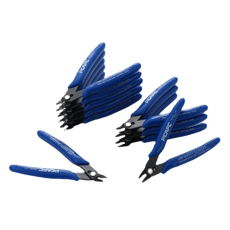 Side Cutting Basic Pliers Model Toy Building Tools Electrical Wire Cable Cutters Side Snips Flush Stainless tools for Tamiya