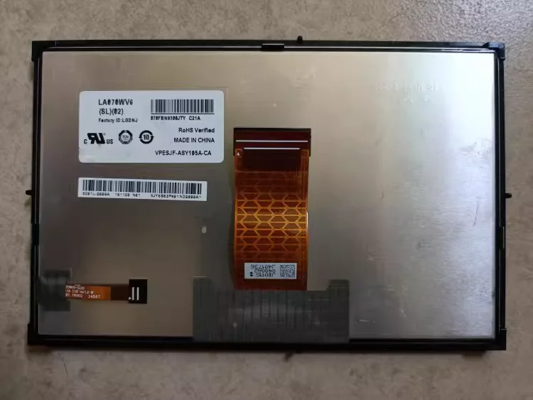 

7-дюймовый ЖК-экран LA070WV6-SL02 проверен на нормальную работу перед отправкой.