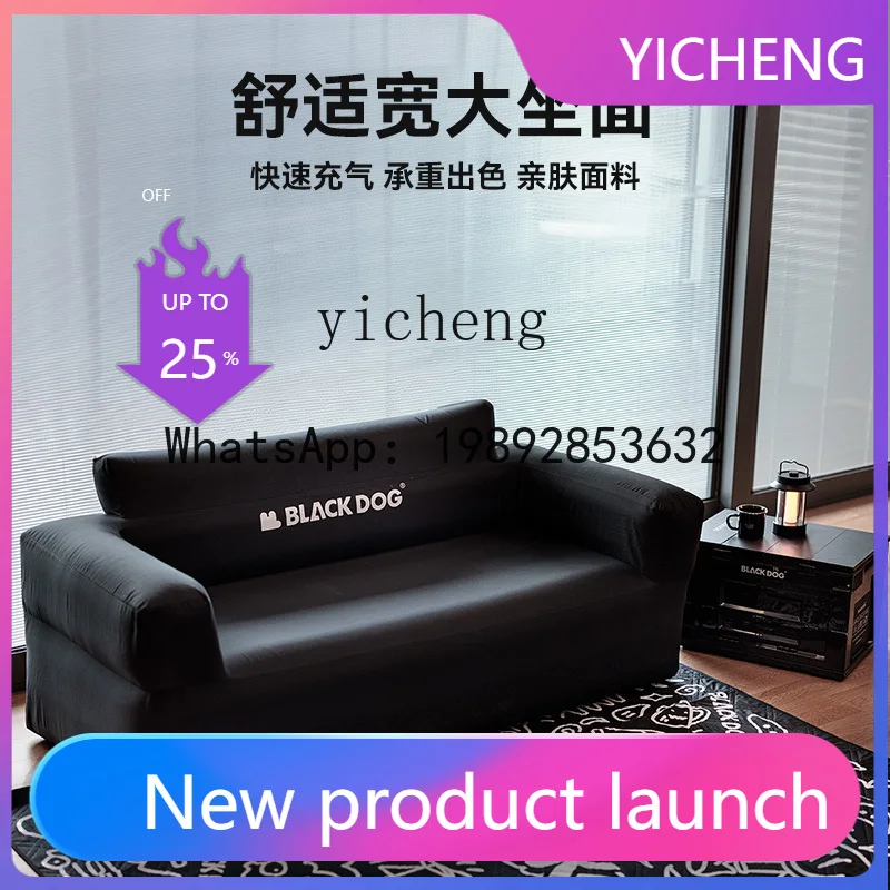 X3  inflatable sofa outdoor double camping air bed music festival lazy inflatable bed portable