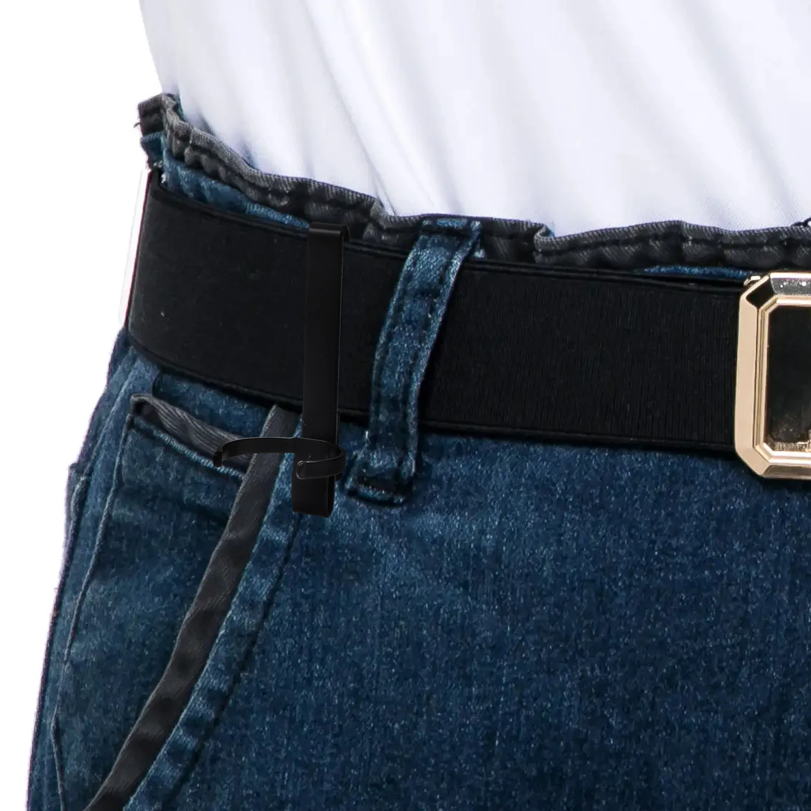 

Heavy Duty Metal Flashlight Belt Clip Durable Waist Holder For Construction Tool Kits S21A Compatible Flashlight Mount Holder