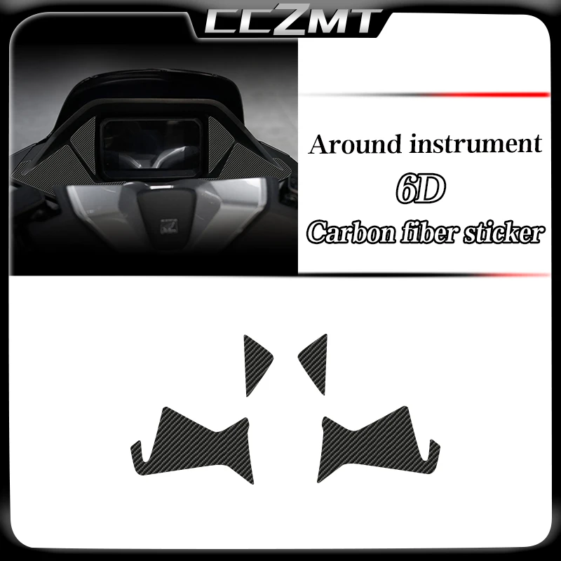 For HONDA PCX160 PCX 160 pcx160 2025 6D Carbon fiber protective sticker car body sticker oil tank sticker modified accessories