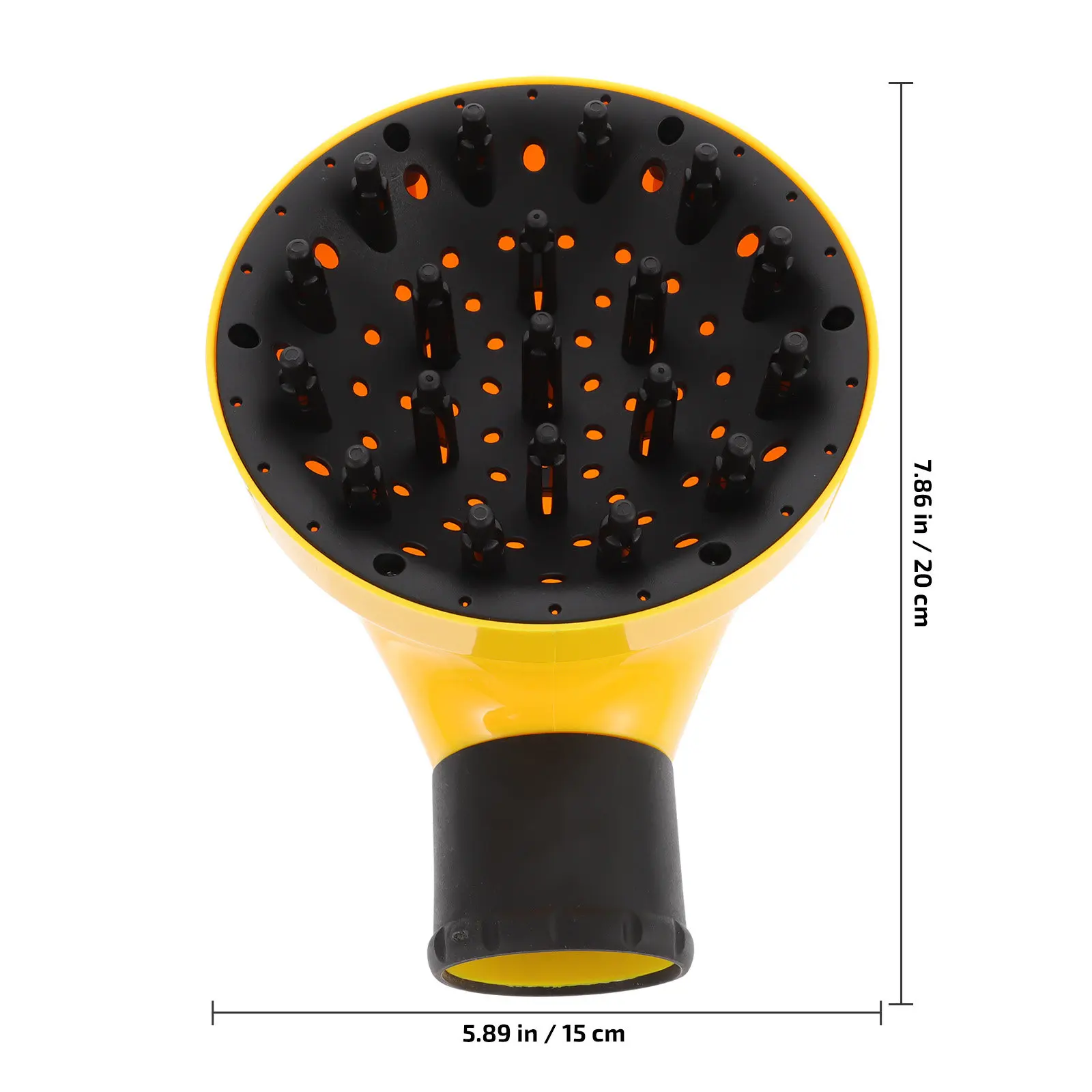 Curly Hair Diffuser and Wavy Hair Dryer Diffuser Attachment Compact Lightweight Portable for Natural Texture Maintenance Gift