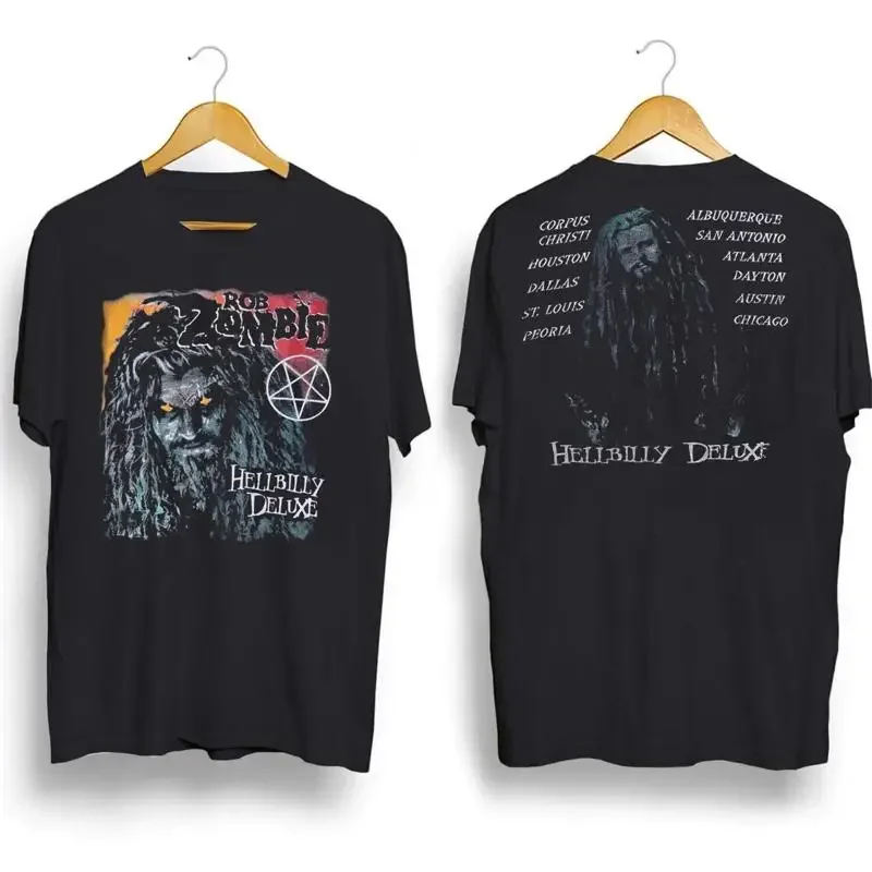 Vintage Rob Zombie Hellbilly Deluxe Tour All Size T Shirt