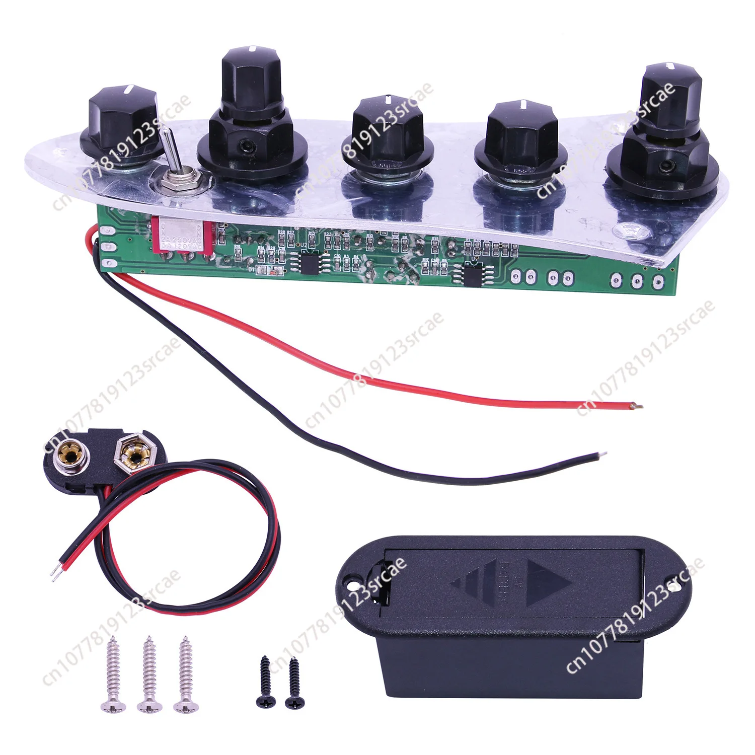 Electric Guitar Accessories  Iron Plate Control Circuit Electric Bass Volume Tone Adjustment Control Circuit