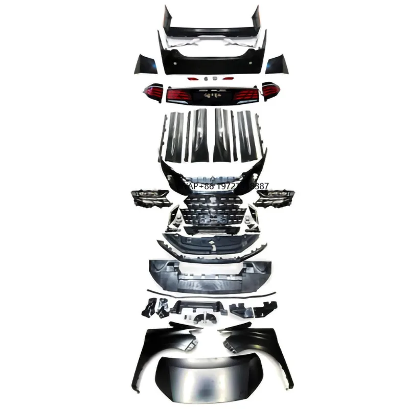 For 20 Series Upgrade to 40 Series Look Complete Body Kit Front Rear Bumper Grille Side Skirts Bodykit