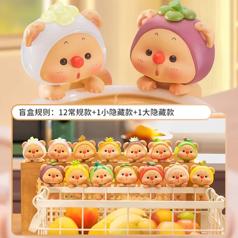 

OYO Bear Cub Party mini Series Mini Blind Box Toys Kawaii Anime Action Figure Caixa Caja Surprise Mystery Box Dolls Girls Gift