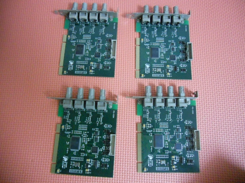 

Промышленная карта для сбора изображений PCI-V504, 4-канальная, для цветного/черно-белого видео, 90% новая