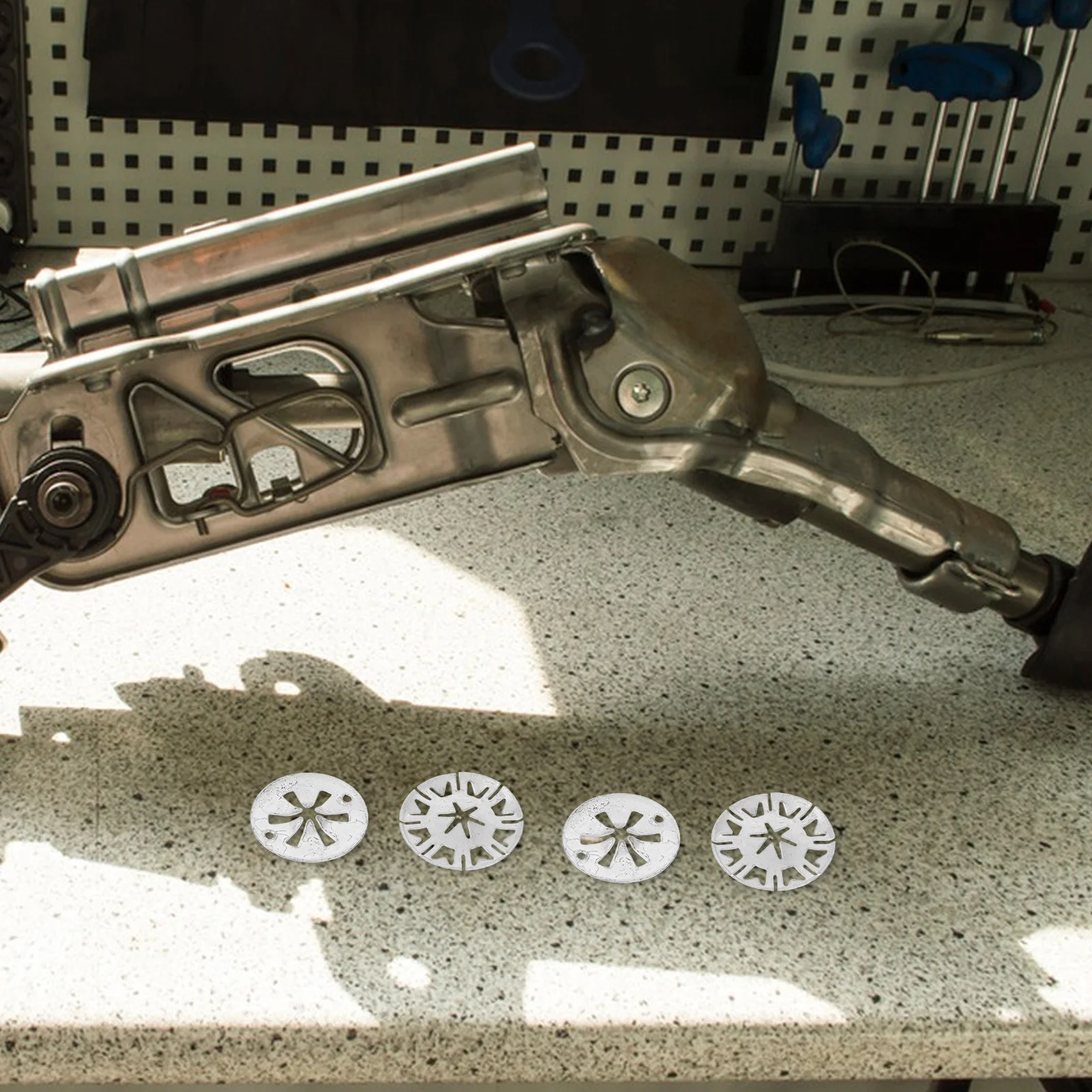 

50pcs Car Metal Washers For Engine Bay Heat Car Washer Retainers Insulation Universal Replacement Automotive Fasteners Kit