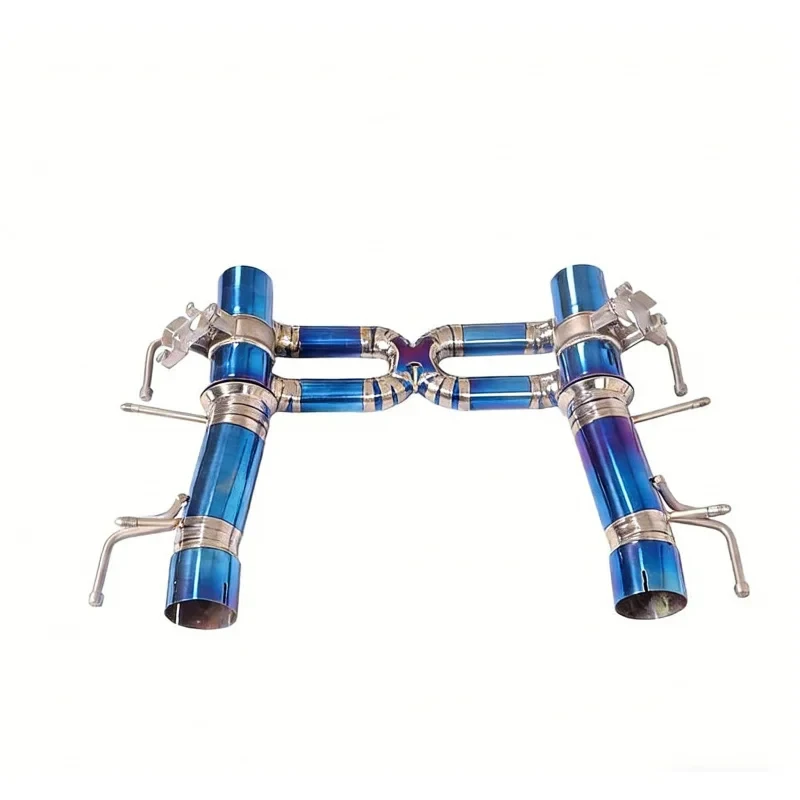 Compatible with SF90 3.9T V8 19-23 High-Performance Alloy CatBack Exhaust with Muffler Upgrade