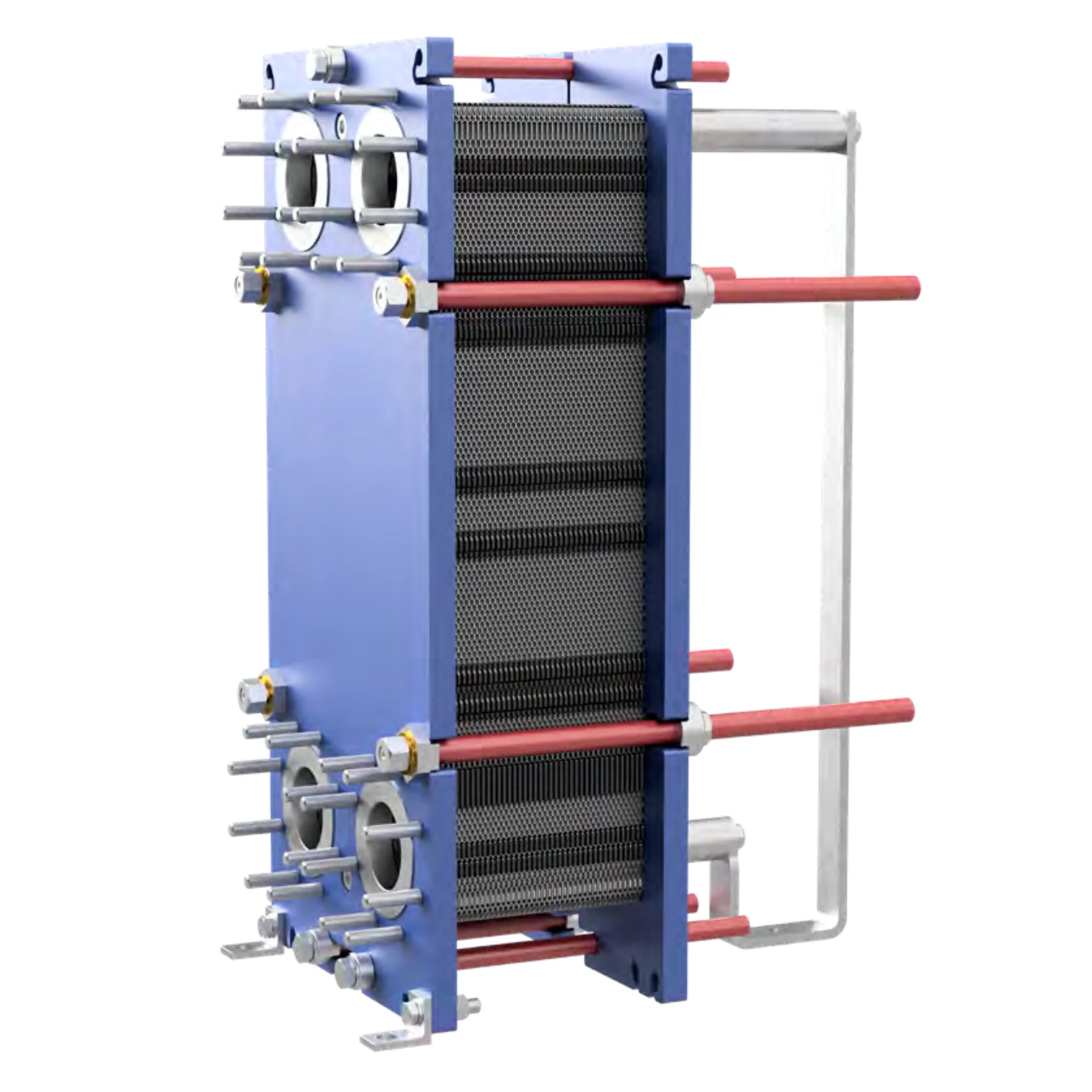 أنواع عالية الجودة من الفولاذ المقاوم للصدأ رخيصة الثمن مبادل حراري للوحة الصناعية