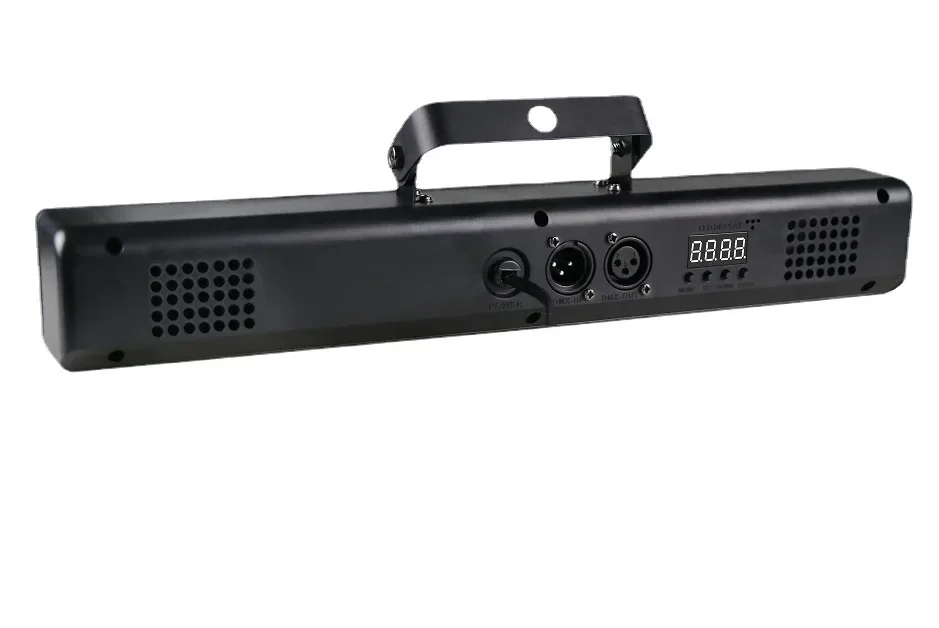 Luz Par de teñido DMX512 8x3W 4 en 1, iluminación de escenario profesional, haz de luz láser activado por sonido para DJ, para espectáculo de música, fiesta de baile