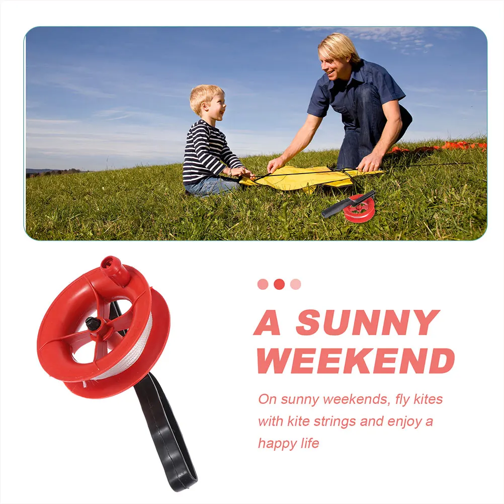 

15Pcs Ball Kite Wheel Premium Material Hand-Held Line Winder for Kite Flying Fun Outdoor Family Time Kids Accessories