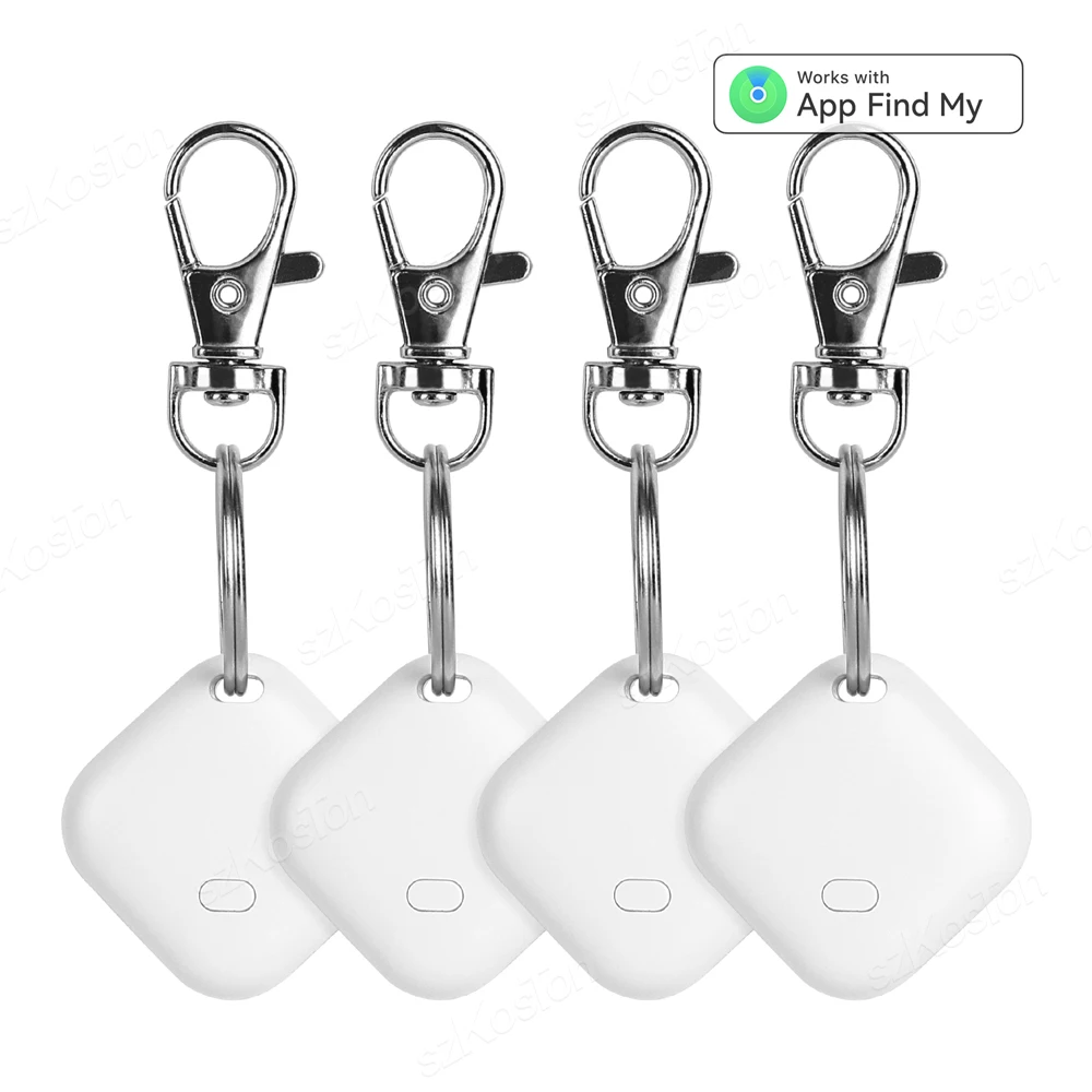 Smart Mini Locator Works With Apple Find My App Tracker And Keys Finder For Lost Keys Pets Bags Wallets Luggage Only For IOS