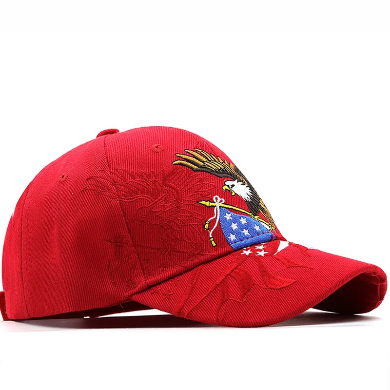 Men's Baseball Cap Animal Farm Snapback Caps For Women Patriotic Embroidery American Eagle And Flag Usa 3d Dad Black Trucker Hat