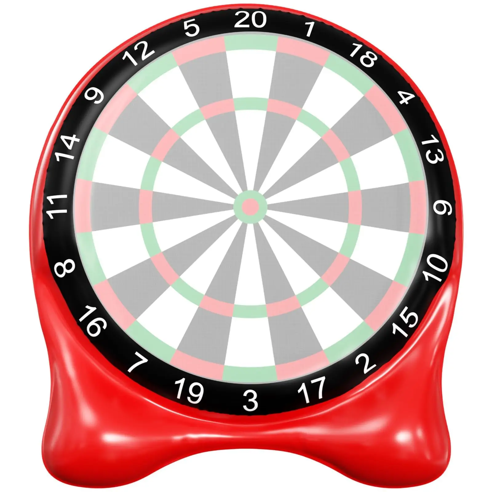 

Inflatable Soccer Dart Board Kick Dart Games Outdoor Backyard Games 6ft Big Kick Darts Game Inflatable for Kids Adults Family