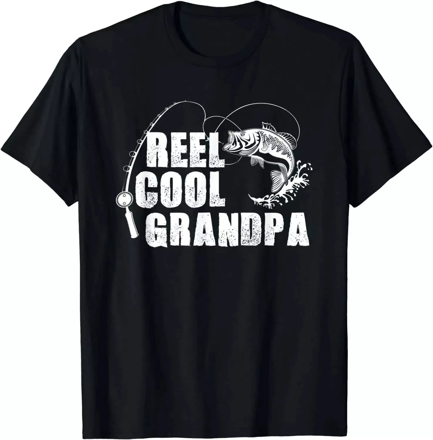 Reel Cool Grandpa - Fishing Gift Unisex T-Shirt S-5XL